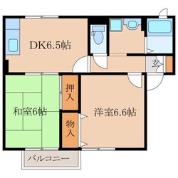 シャルマンドミール　Ａ棟の物件間取画像